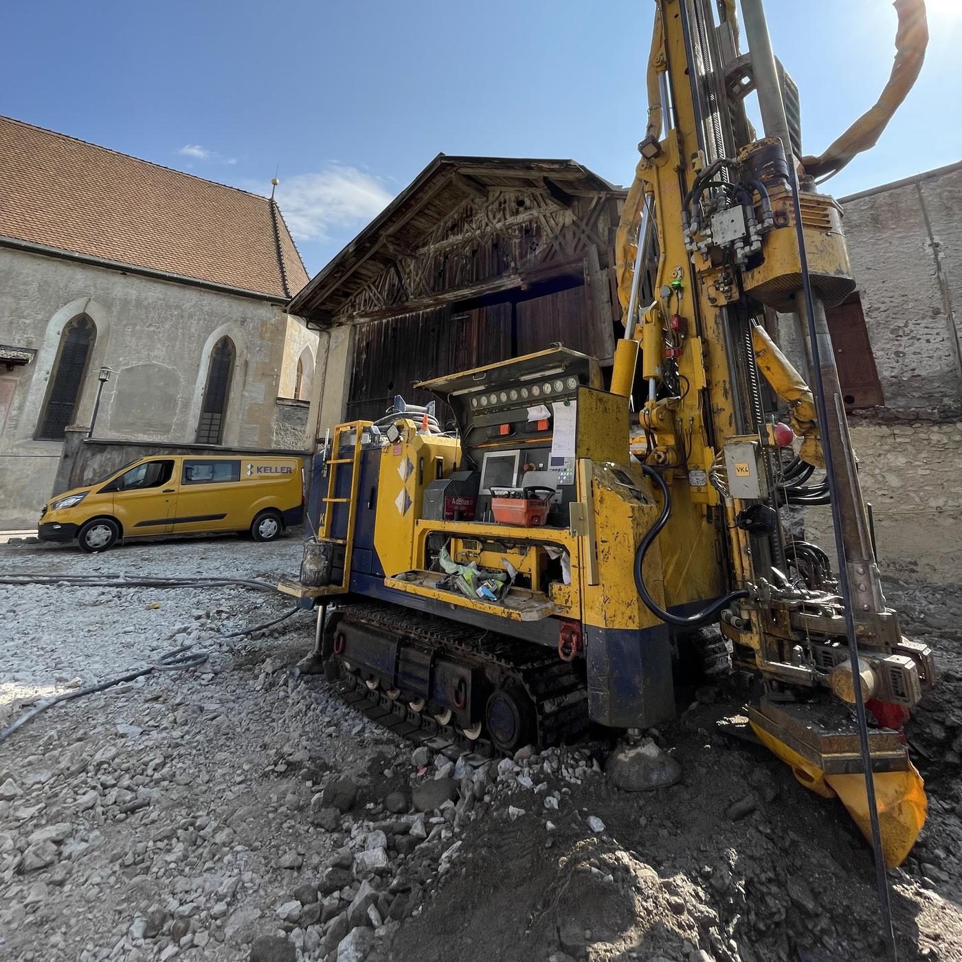 Keller-Fondazioni-Brixen-Soilcrete-Düsenstrahlverfahren-Sterzing-Vipiteno